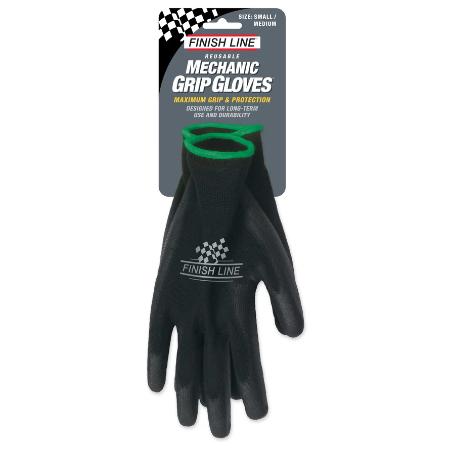Finish Line - Mechanic Gloves Black 3 Finish Line - Mechanic Gloves Black
