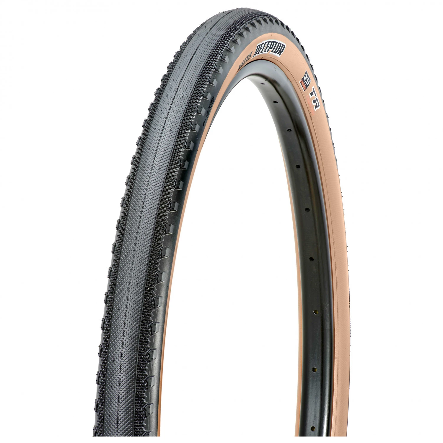 Maxxis - Receptor Tanwall 700x40C (40-622) Dual EXO TR - Cyclocross Tyre 3 Maxxis - Receptor Tanwall 700x40C (40-622) Dual EXO TR - Cyclocross Tyre